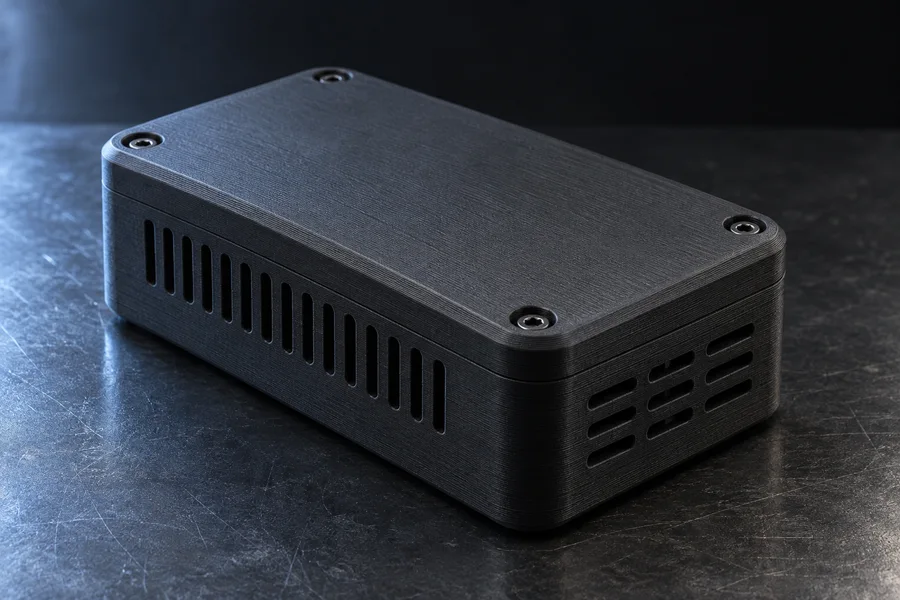 Electronics housing — representative concept render